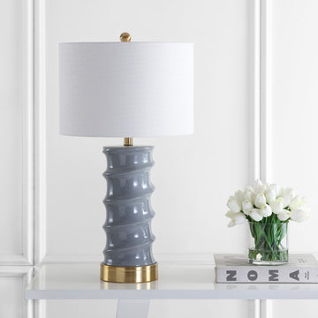 Taipei 28" Ceramic LED Table Lamp - JONATHAN Y